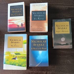 Selection of 5 Nicholas Sparks Books